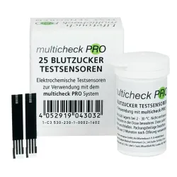 Multicheck PRO Urinezuur-Sensoren 25 St.